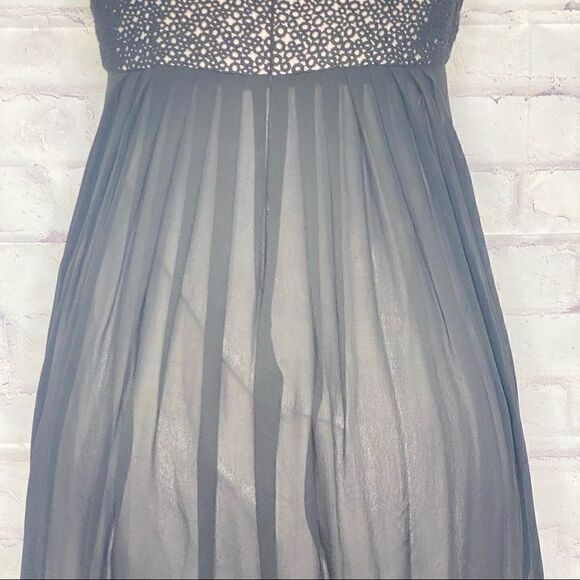 Club Monaco Women's Clamanta Black Silk Dress - Picture 7 of 12